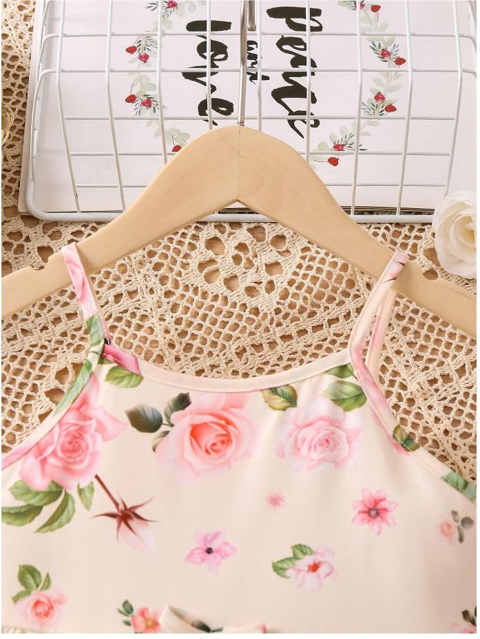 Image of SHRIMATE Apparels Summer Dress for Baby Girl /Frocks for Baby Girl /Baby Frocks Girl Poly Rayon /Casual Dress Short Flutter Sleeve