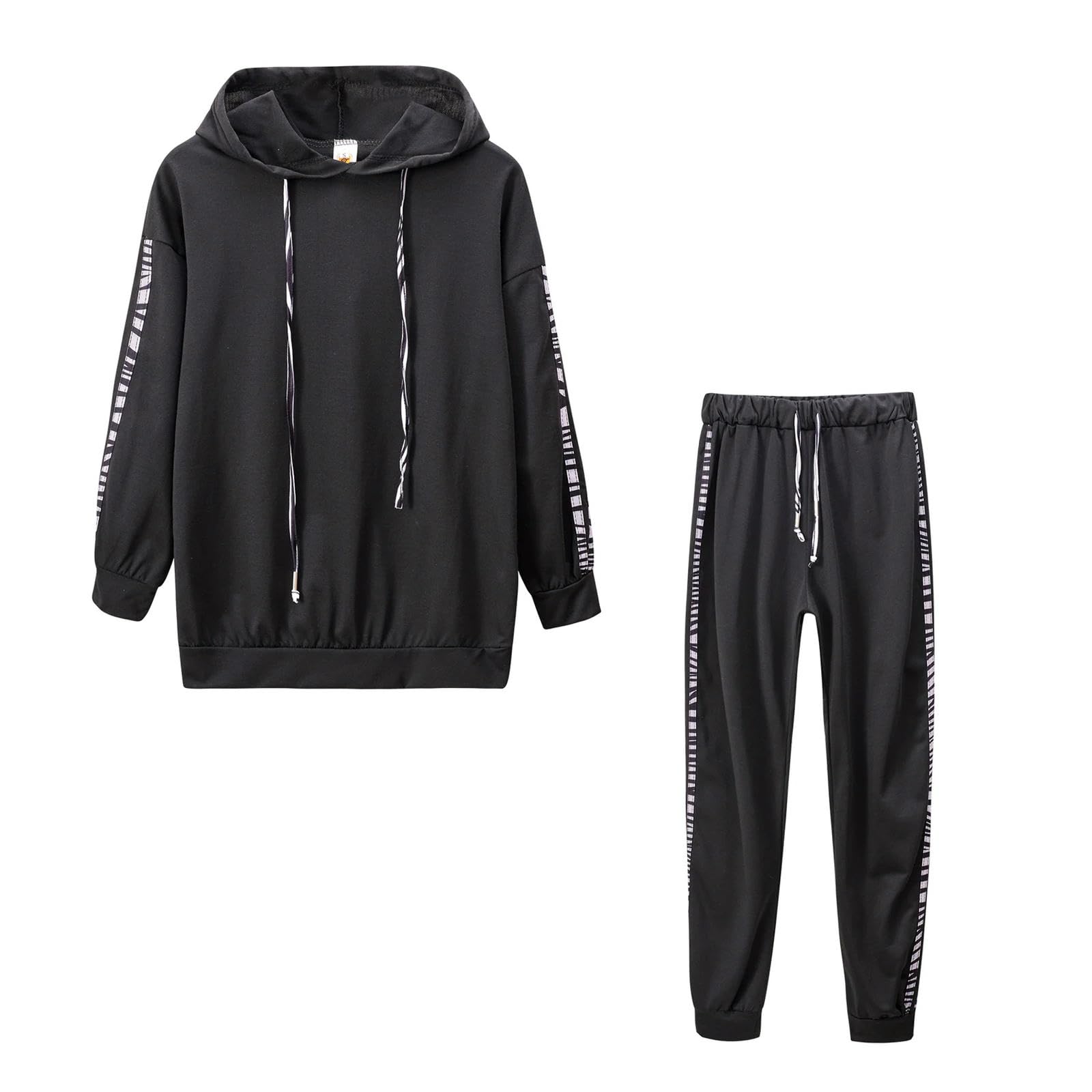 Ensemble sport femme noir XL : le deux pièces décontracté indispensable