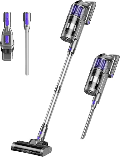 Aspiradora inalámbrica, aspiradoras para el hogar, 45 KPA 550 W, portátil, 60 minutos de tiempo de funcionamiento, batería recargable, aspiradora de