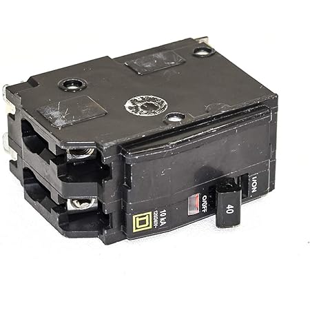 Square D QOB240 Bolt On Circuit Breaker 2P 40 Amp 120/240Vac/48Vdc ...