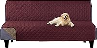 Vista 86 de U-NICE HOME Funda para sillón reclinable, reversible, con correas elásticas, resistente al agua, protege de perros y mascotas, sillón extragrande