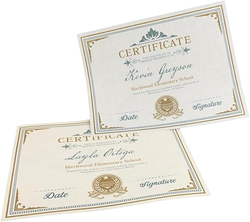 Miniatura 5 de Hygloss Products Craft Hojas de papel pergamino - Apto para impresora, fabricadas en Estados Unidos, 8-1/2 x 11 pulgadas, rosa, paquete de 100