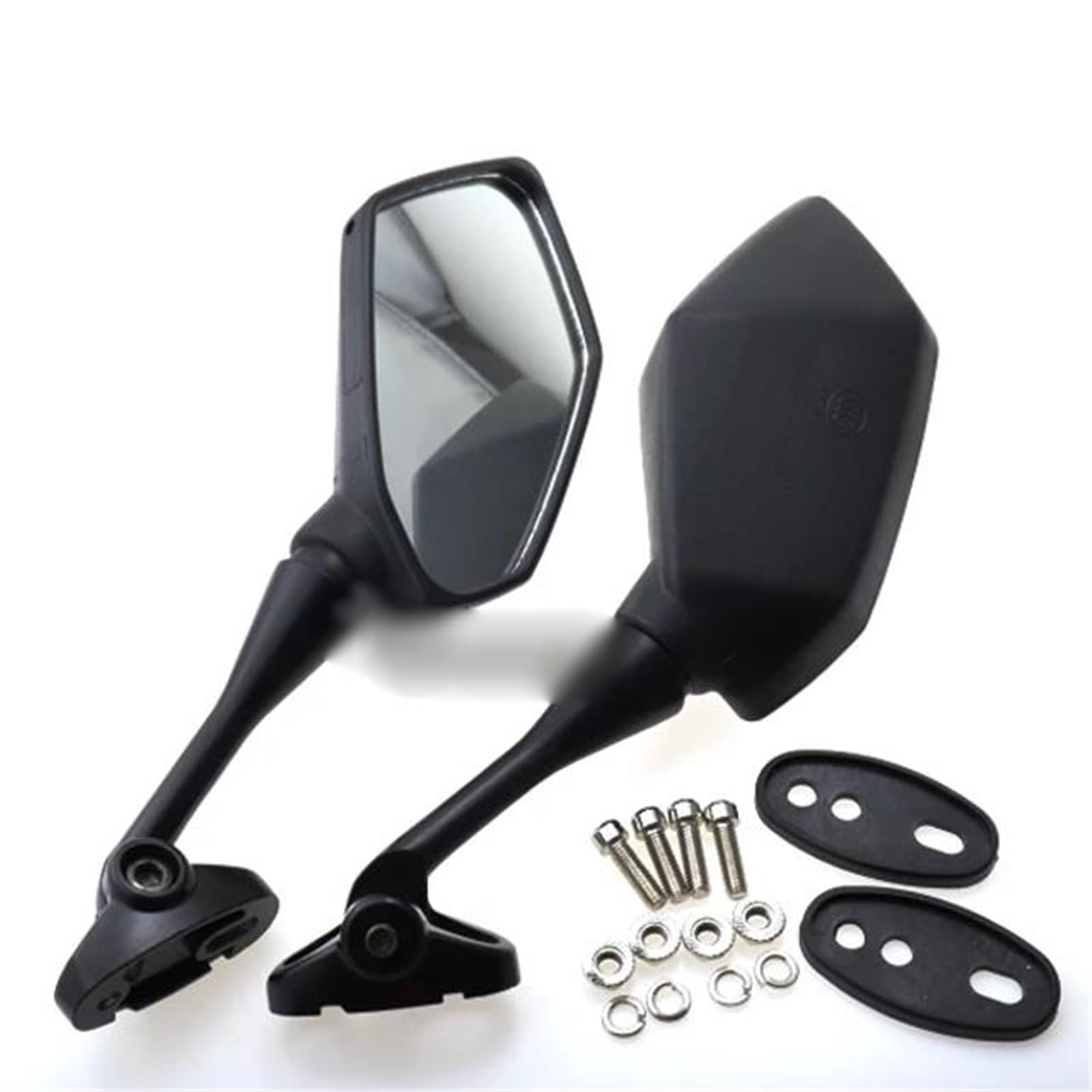 Espejo de manillar con acabado de carbono de alta resistencia para motocicleta CBR y scooter