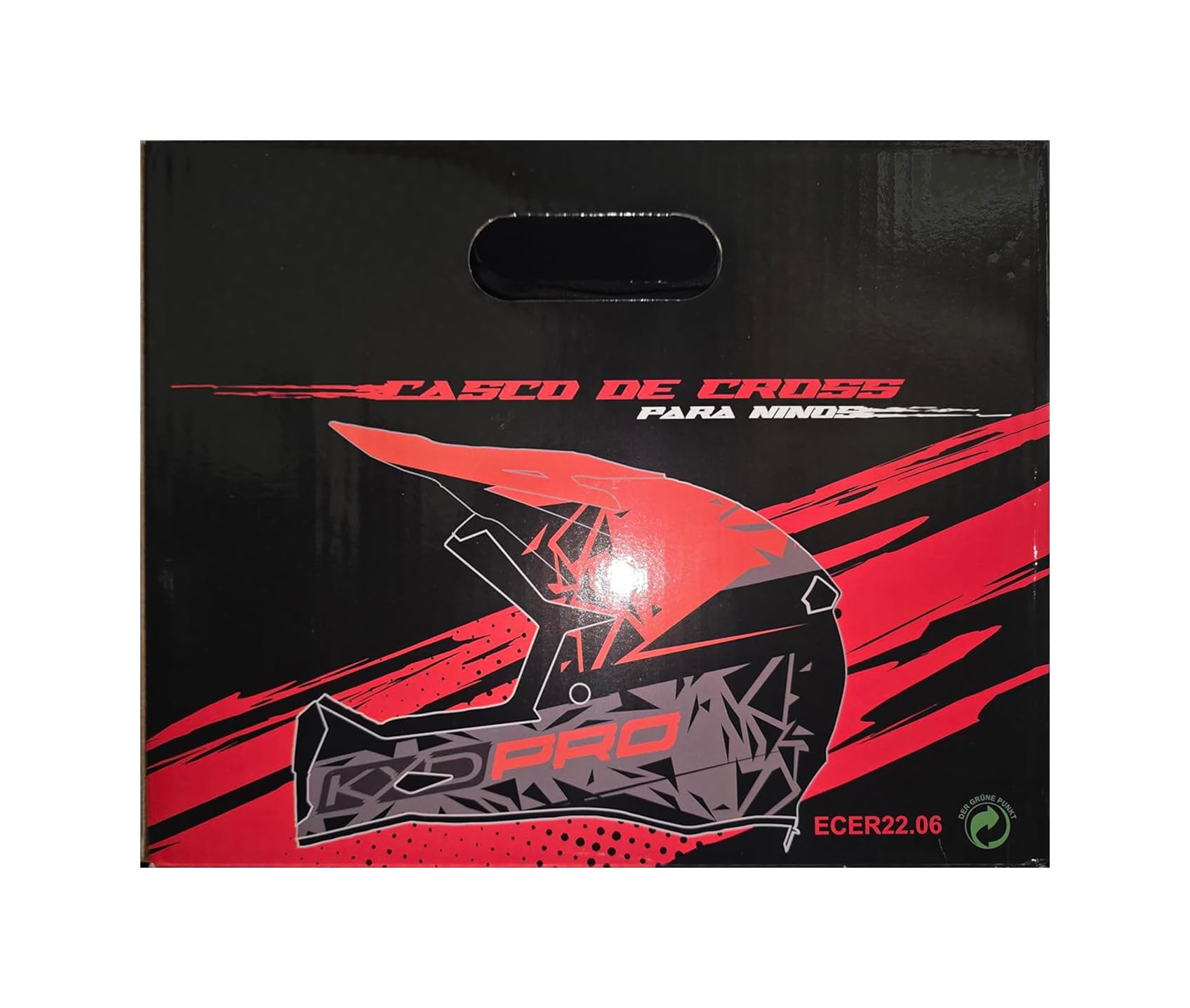 KXD Kids PRO Motorradhelm Helm Motocross ATV Quad Cross Enduro Mountainbike Crosshelm Scooter-Helm KXD Helm