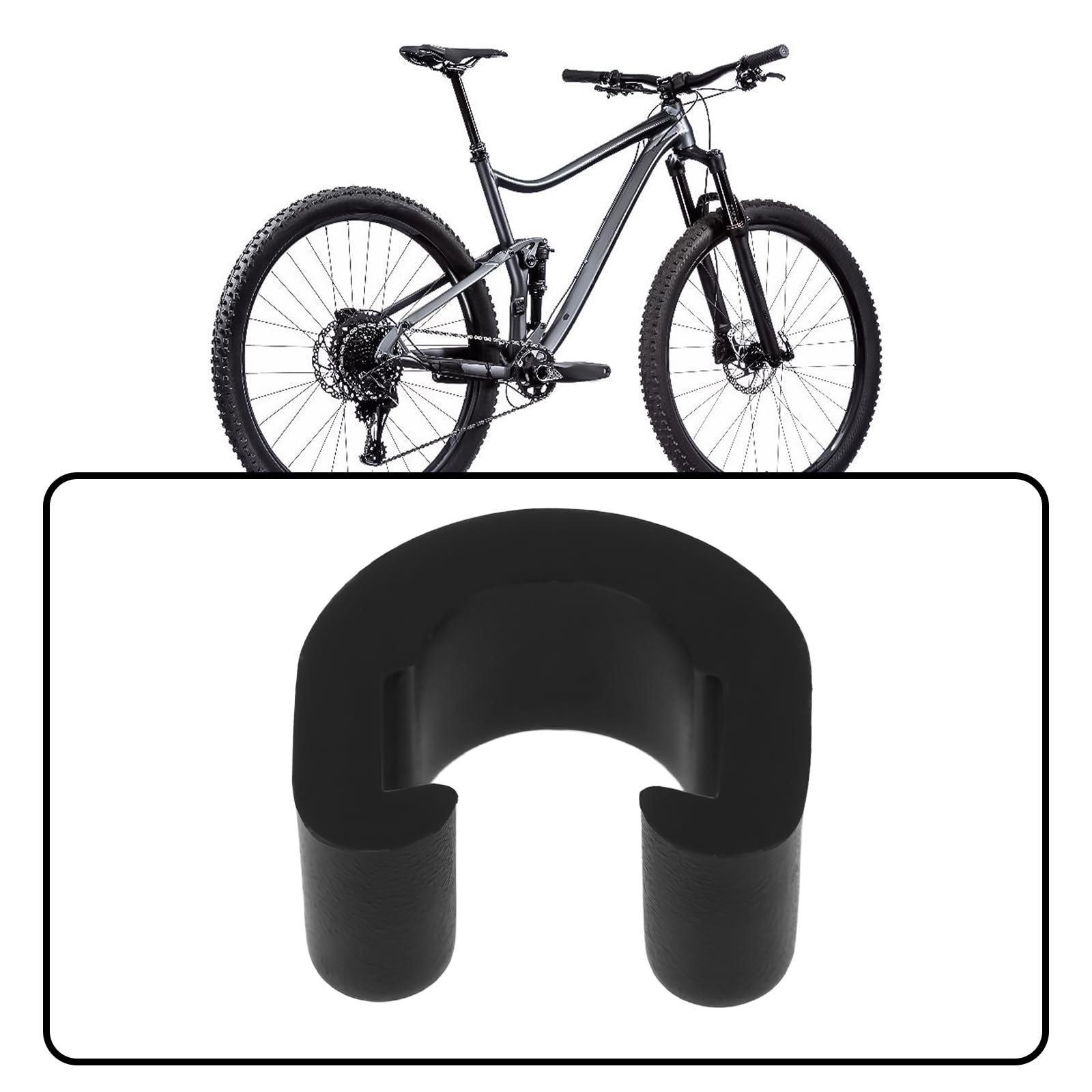 Fahrrad-C-Clips, 12 x 11 x 6 mm, Gehäuse-Schlauchführungsschellen für hydraulische Bremsleitungen und mechanische Bremskabel, 50 Stück