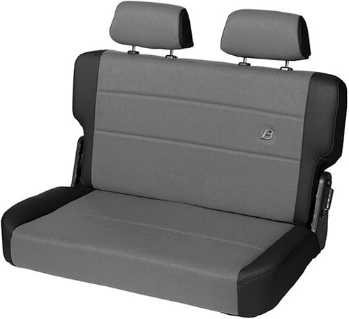 Miniatura 2 de Bestop 39441-37 3944137 Spice Trailmax II - Asiento trasero plegable y plegable - Jeep 1955-1995 CJ5, CJ7 y Wrangler