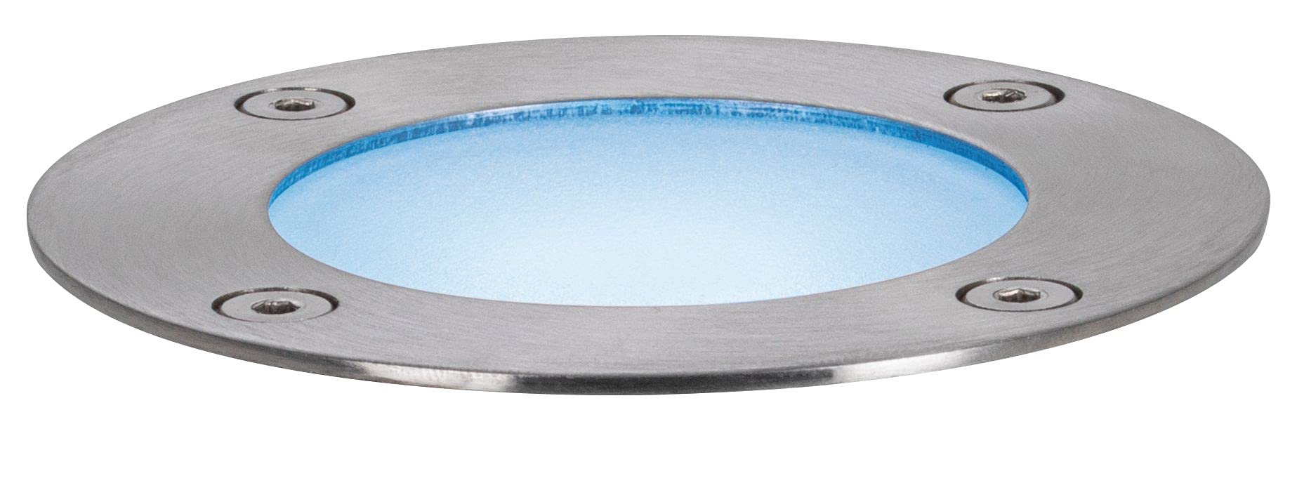 Paulmann 94274 Plug & Shine LED apparecchio per esterni ZigBee incl. 1 apparecchio da incasso a pavimento RGBW dimmerabile da 3,6 Watt IP65 argentato illuminazione da giardino bianco caldo 3000 K