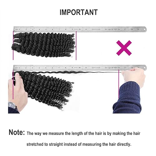 Miniatura 7 de Extensiones de cabello rizado afro de 10 pulgadas cabello virgen brasileño natural 4B 4C extensiones de cabello humano rizado con clip extensiones