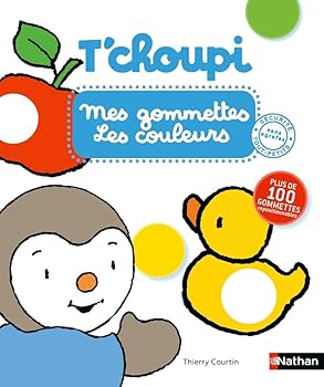 Paperback T'choupi : mes Gommettes les couleurs [French] Book