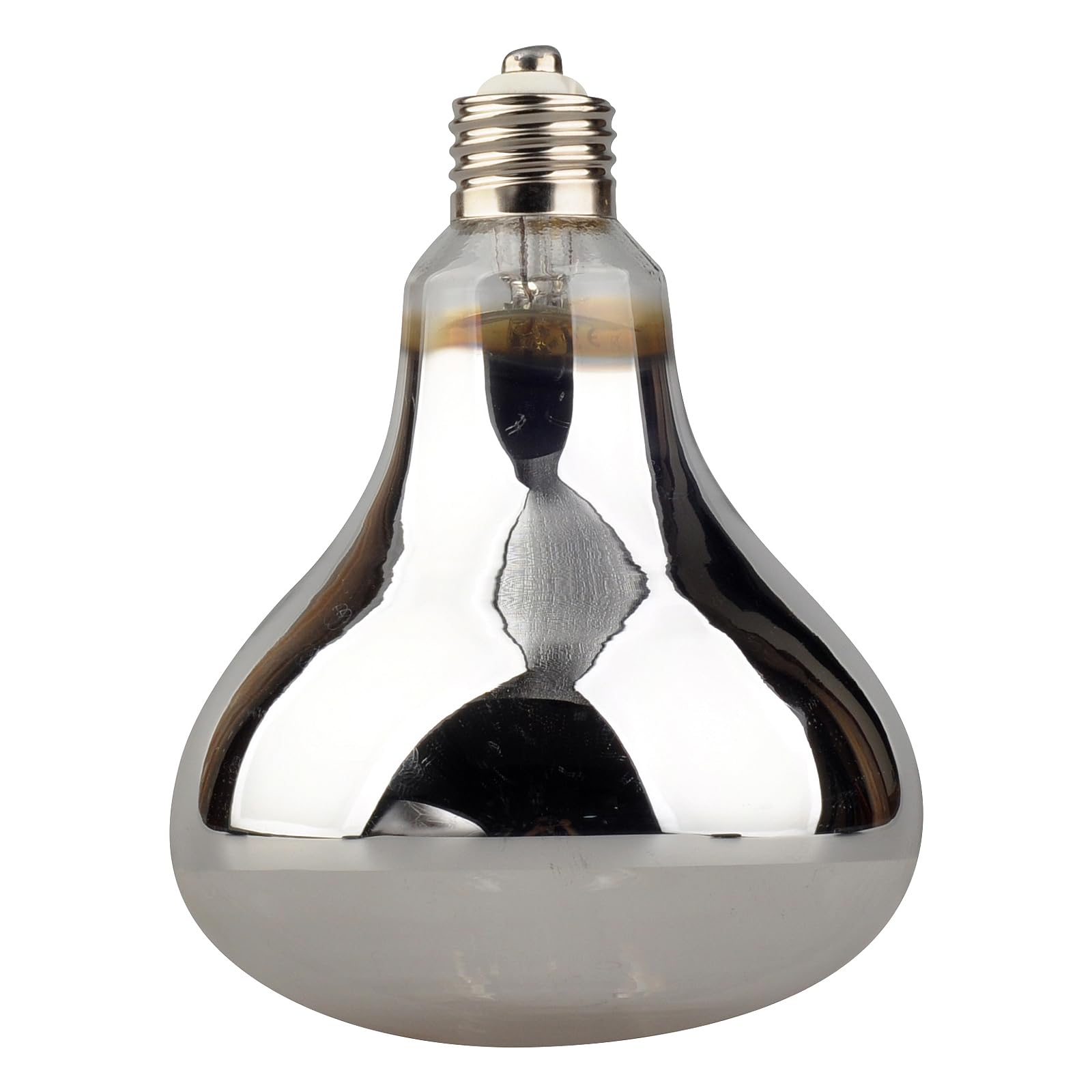 Sundew Lampadina a vapore di mercurio, 160 W, E26/120 V, vetro trasparente, stile R40 (115 mm), lampada di calore UVB + UVA, non per illuminazione generale