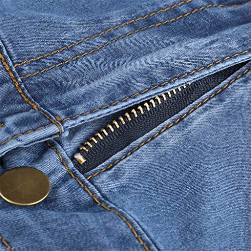 WWricotta Pantacourt Femme Jean - Jean Adolescent Filles Jean Boyfriend Femme Stretch Short ÉTé Jean Femme Dechiré Push Up Short en Jean Tendance - Image 6