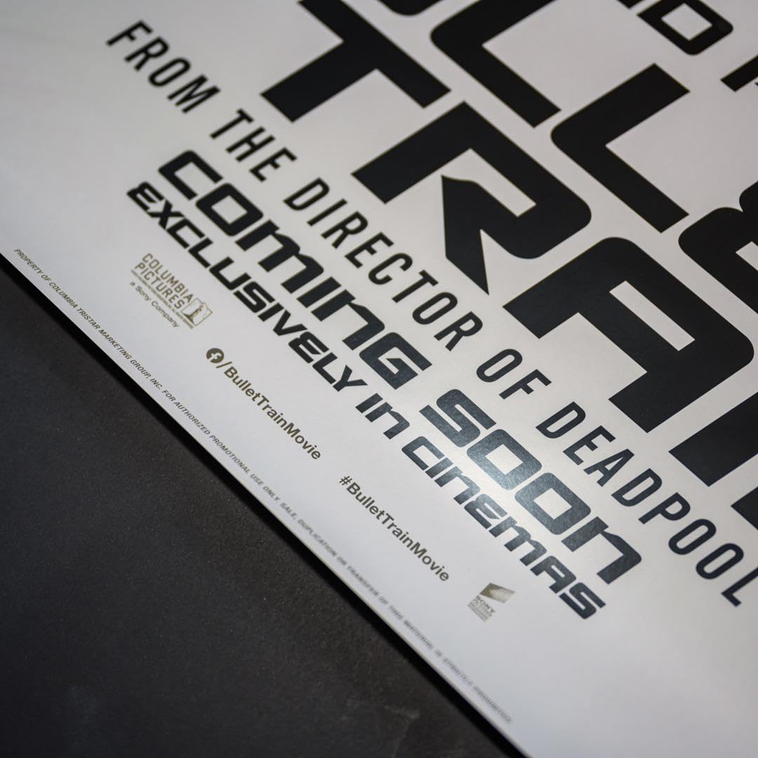 Amazon.co.jp: 【映画館用両面ポスター】 ブレット・トレイン