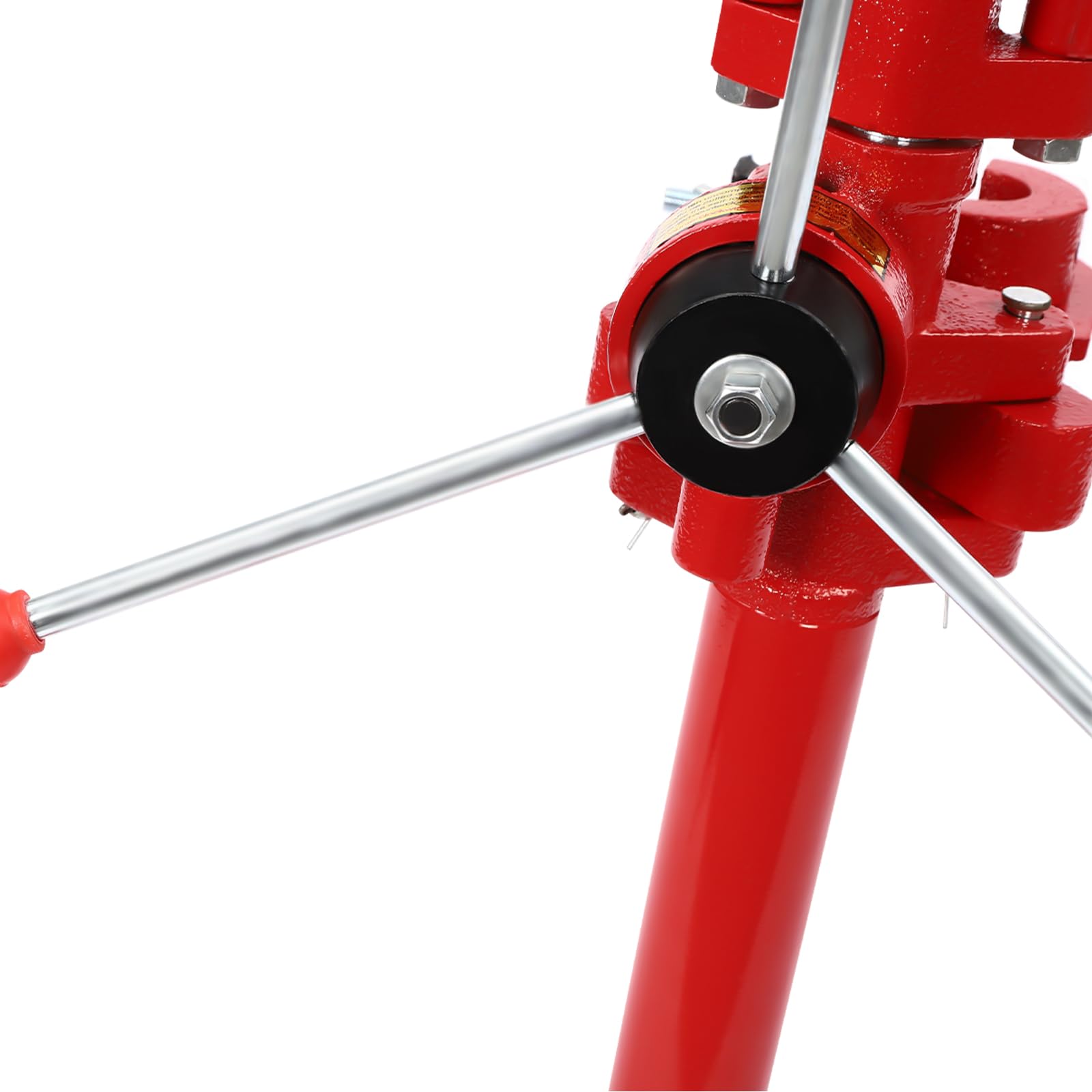 WaShaRoom 2200Lbs Vehicle Auto Spring Compressor, Hand Operate Strut Spring Compressor Adjustable Height 35.5-45 Inches, Vehicle Spring Removal Tool For Cars Vans Trucks,Red