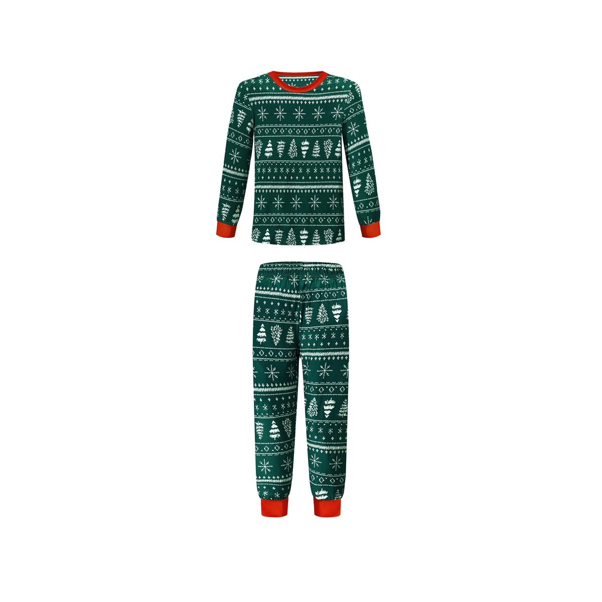 Kayef Noel Moose Famille Correspondant Pyjama Costume Nouvel An