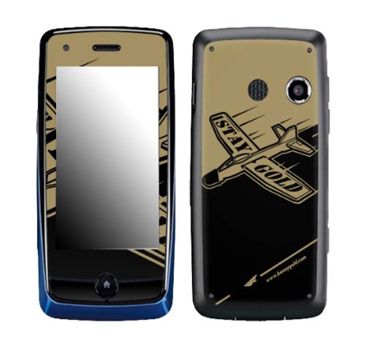 Zing RevolutionMusicSkins, MS-BG30088, Benny Gold - Glider, LG Rumor Touch (LN510/VM510), Skin