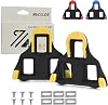 SPD SL Cleats for Road Bike Cycling Shoes Compatible with Shimano Pedals-BH10/BH11/BH12 Float Cleats for Indoor Peloton & Outdoor Bicycle Training