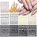 9 Sheets Flame Nail Art Stickers Decals, TOROKOM 3D Self-Adhesive Fire Nail Stickers Decals Flame Nail Art Supplies Flame Nail Stickers for Nail Decor