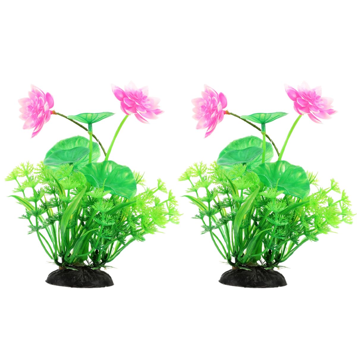 YARNOW 5 Juegos Paisajismo del Acuario Artificial Plants Aqua Plant Plantas Artificiales Falsas Pecera Aire Agua Estanque Planta De Acuario Decoración del Acuario El Plastico 2 Piezas * 5