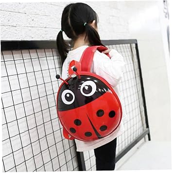 Ladybug Backpack Little Kids School Bag Cartoon Ladybird Children's Backpack Cute Animal Toddler Book Bag