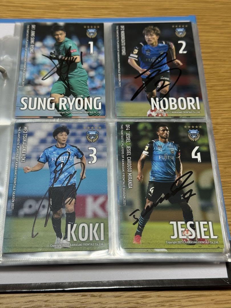 Amazon.co.jp: 川崎フロンターレ 2021シーズン クラブ公式発行直筆