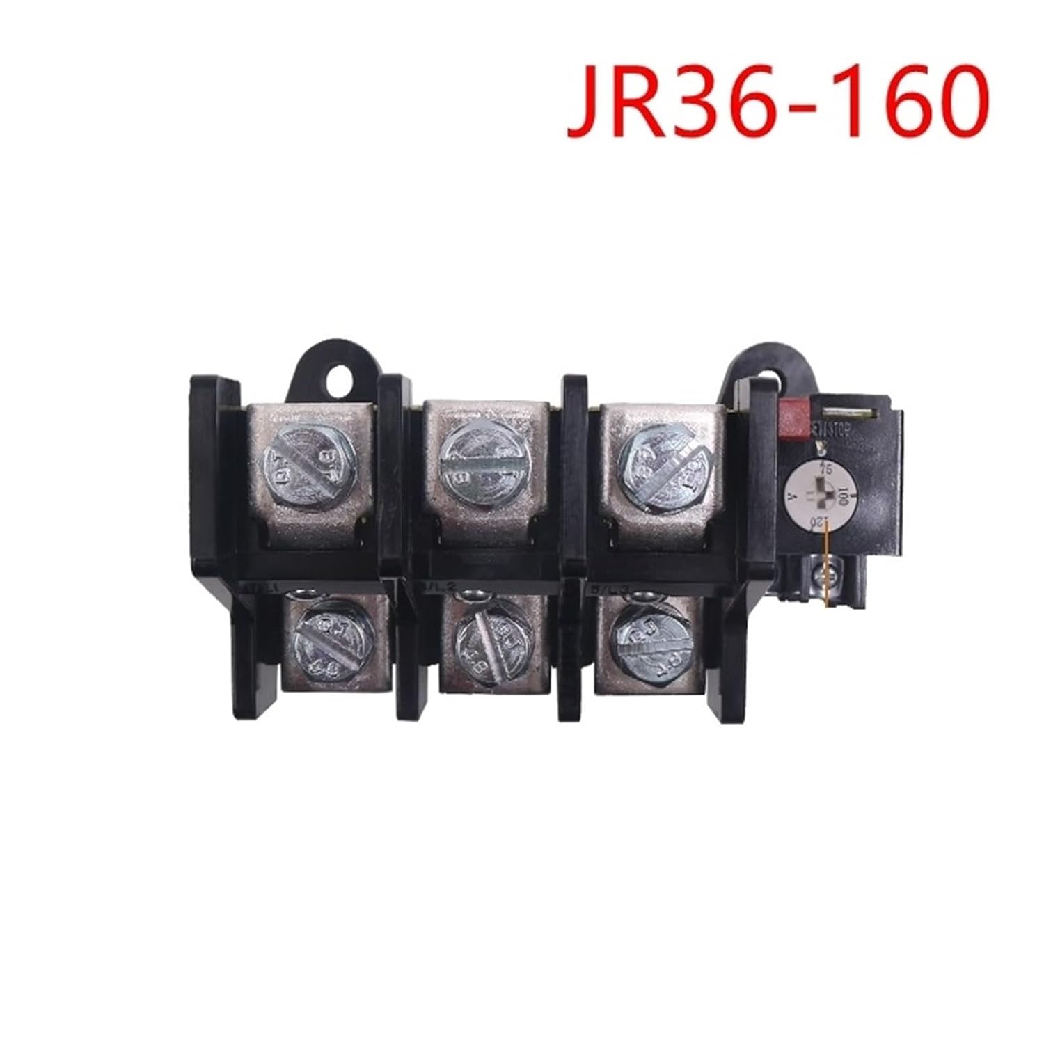 JR36-160 Thermal Overload Relay 40-63A 53-85A 75-120A 100-160A Thermal Overload Protection Relay 220V(JR36-160 53-85A)