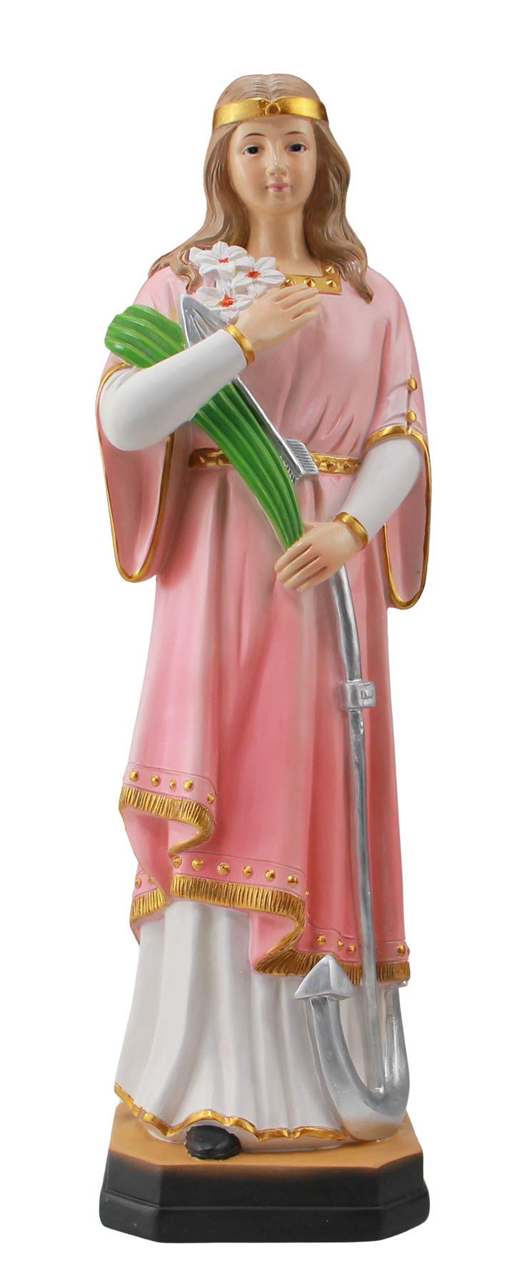 saint with pink dress Saint Philomena/ St. Cecelia Girls' Costume Sizes 2-14