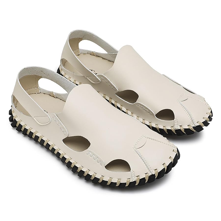 m*d様 FOOTWORKS ORIGINAL SANDALS 26.5 (27 Amazon.com | LVOMU Men's Genuine Leather Cutout Fisherman