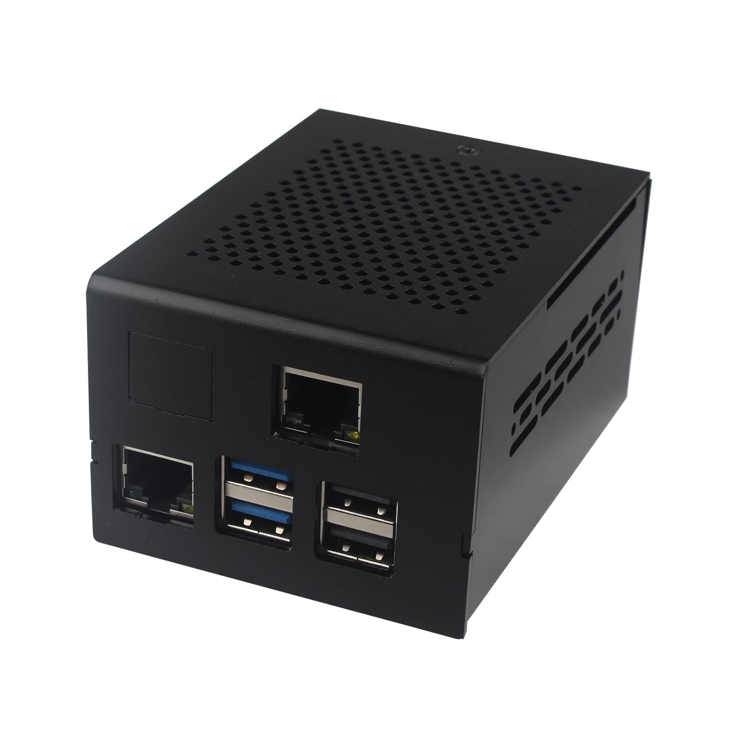 ZDE ZP597 PCIe to 4 Ports 1G Gigabit 1000M Ethernet Network HAT Adapter Expansion Board 1GB 1GBE for Raspberry Pi 5