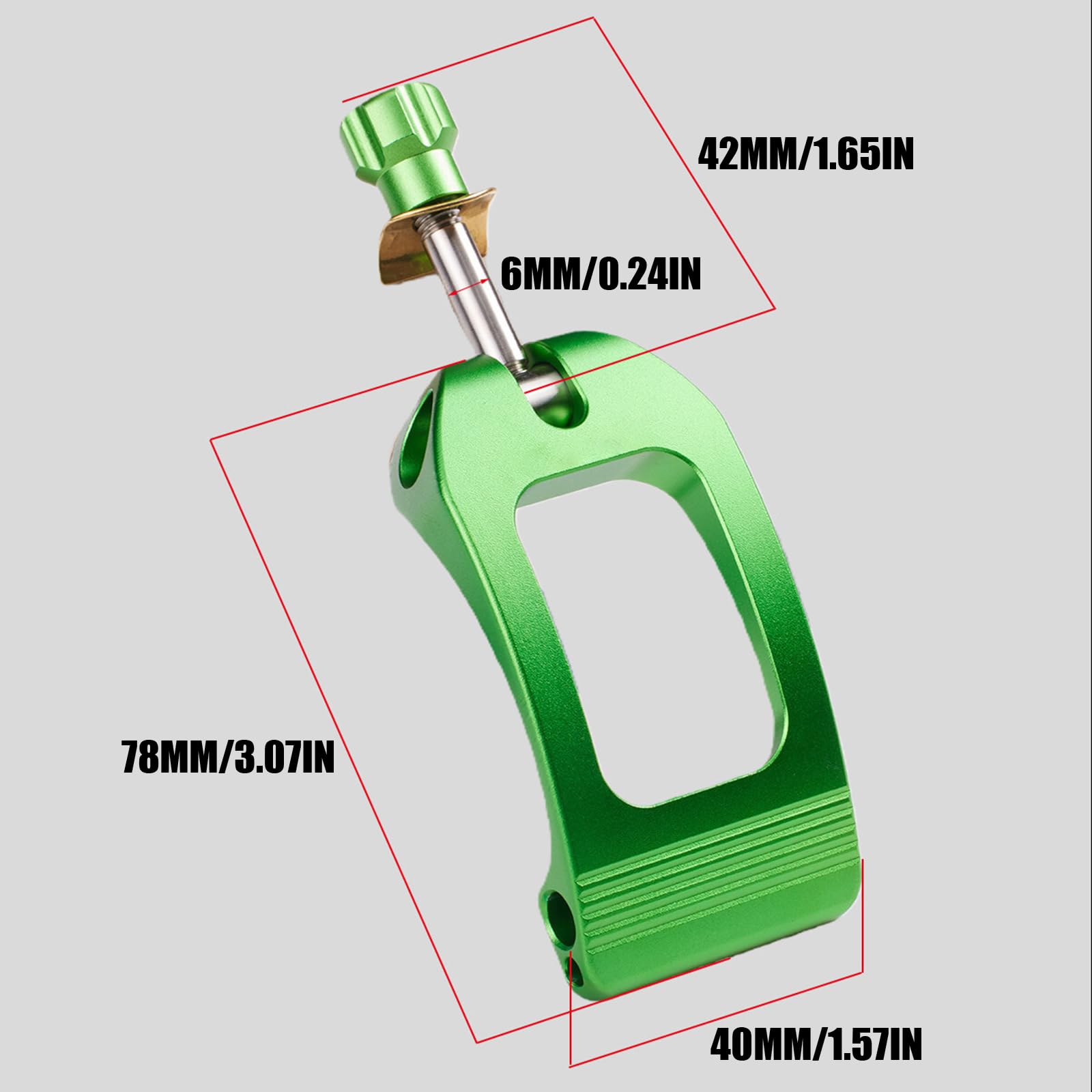Präzise gefräste starke Achsen, Schnellspann-Klemme für Klappräder, leichte Aluminiumlegierung, Steuerrohr, Schnellverschluss-Schnalle