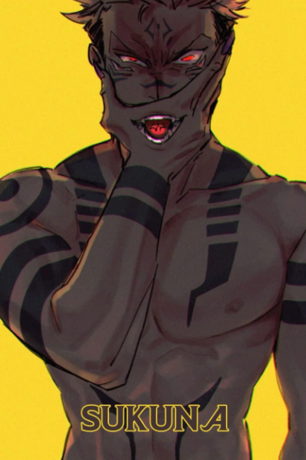 Sukuna Notebook: Jujutsu Kaisen StoryBook Sukuna Anime Manga Gift Kaisen Jujutsu Fans, Primary Composition Notebook for jjk Anime For Otaku Lovers, ... 6" x 9" Gift for Kids Teens, Adults Manga