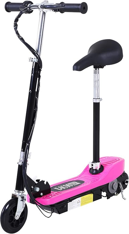 Homcom Trottinette Electrique Avec Siege Pour Enfant 1 W Moteur 24 V Rose Amazon Fr Sports Et Loisirs Homcom Trottinette Electrique Avec Siege Pour Enfant 1 W Moteur 24 V Rose Amazon Fr Sports Et Loisirs