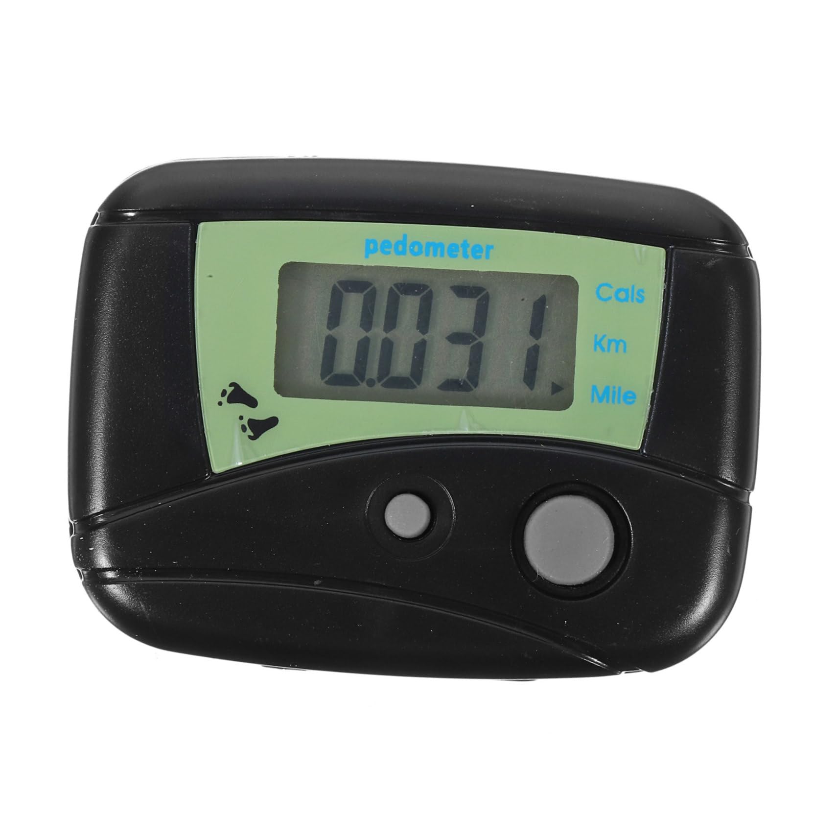 WOONEKY Lot de 10 Podomètres LCD Compteur De Distance Calories À Clipser pour Ceinture