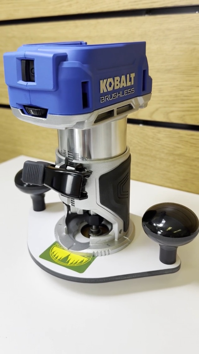 Woodhaven 8390 Guide Bushing Baseplate, for Kobalt 24V, 7mm thick