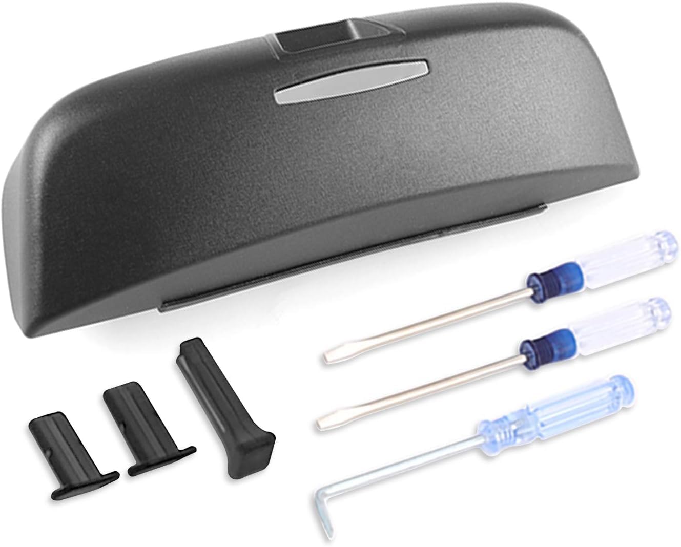 CDEFG Compatibile con VW Tiguan 3 / Tayron/Golf 8 8.5 / Passat B9 / Skoda Superb 4 2020-2025, Porta Occhiali Auto, Custodia per Occhiali, Gabbia per Golf MK8 GTI GTD GTE Variant