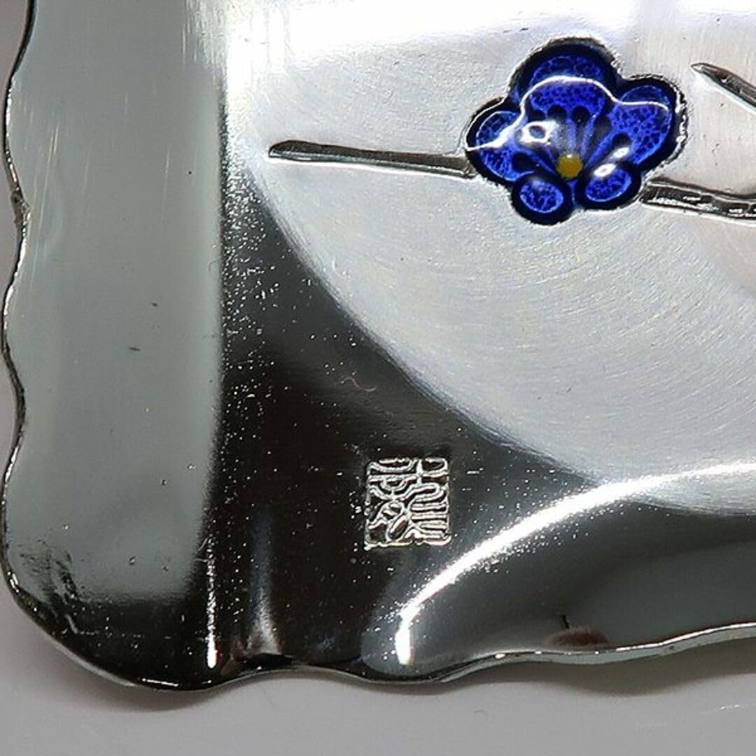 【新品　未使用】七宝銘々皿 5枚セット 木箱入り Amazon.co.jp: 七宝 香梅 銘々皿 5枚 フォーク 5本 セット 木