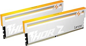 🚨 Lexar THOR Z Series RGB RAM DDR5 32GB Kit (2x16GB) 6000 MHz CL36, Desktop PC UDIMM DRAM 288-Pin, Memory High Performance DDR5 Gaming Computer Support Intel XMP 3.0/AMD EXPO, 1.4V