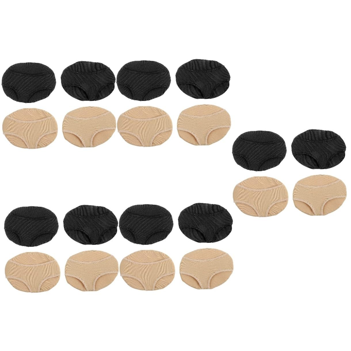 Healvian 5 Sets Vorfußpolster Für Damen Und Herren Mittelfußpolster Für – Einlegesohlen Bequeme Fußpflege 2 Paar X 5