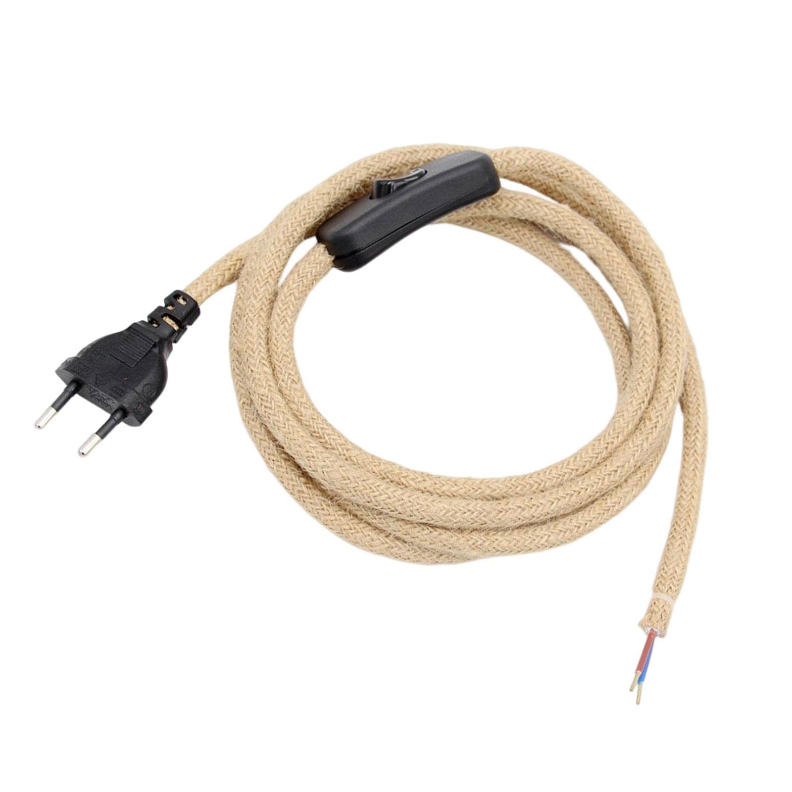 Lamp Cord Hanging Light Cord Kit Pendant Light Cord for Table Lamps Light with Switch-image-21
