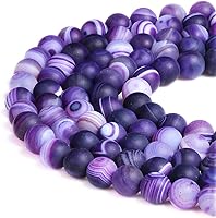 Vista 39 de Hermosas cuentas sueltas de cuarzo rutilado negro natural de 8 mm, redondas y suaves, aproximadamente 15 pulgadas, para hacer pulseras y collares