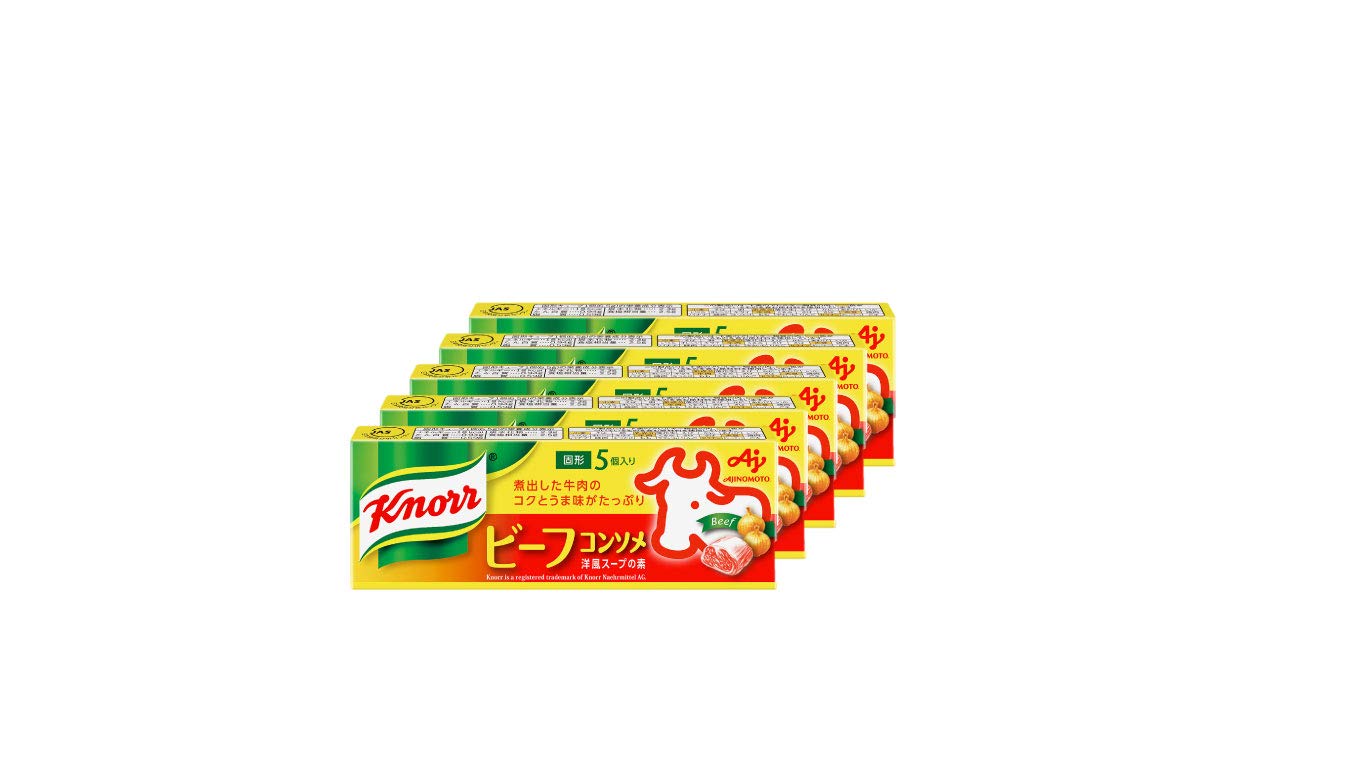 クノール 味の素 ビーフコンソメ 5個入×5個