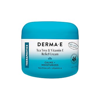 Derma E Tea Tree and Vitamin E Antiseptic Cream, 4oz