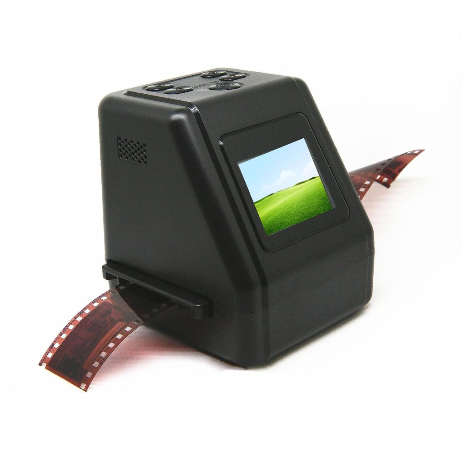 Film Slide Scanner Convert 135 126 110 Films Slides to Negatives Color Black White JPG Photos 22MP with 2.0in LCD Screen, Fast Conversion, Adjust Brightness