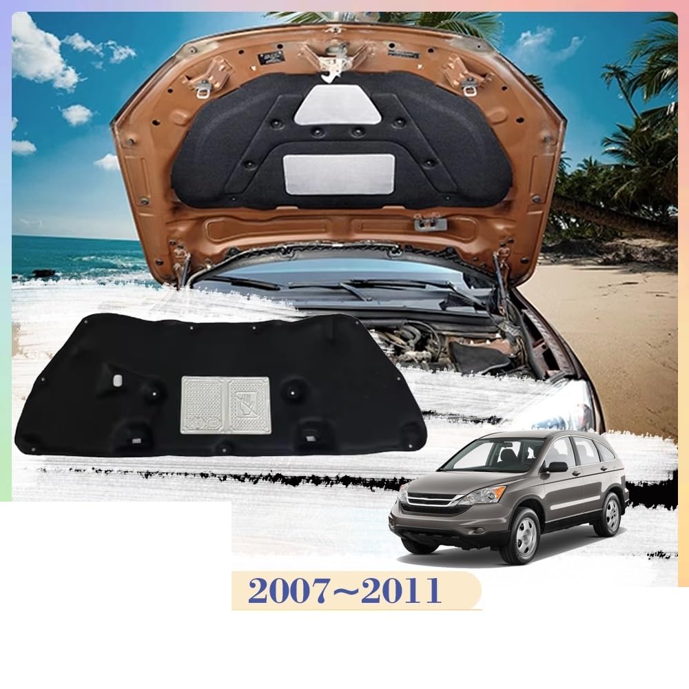 Para Cr-V 3 Para Crv Re 2007 - 2011 Aislamiento Térmico Capó