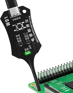 Probador de inductancia de alta precisión – Detector sensible de reparación de bobinas, probador electrónico de componentes para el análisis de circuitos electrónicos, herramienta para taller de
