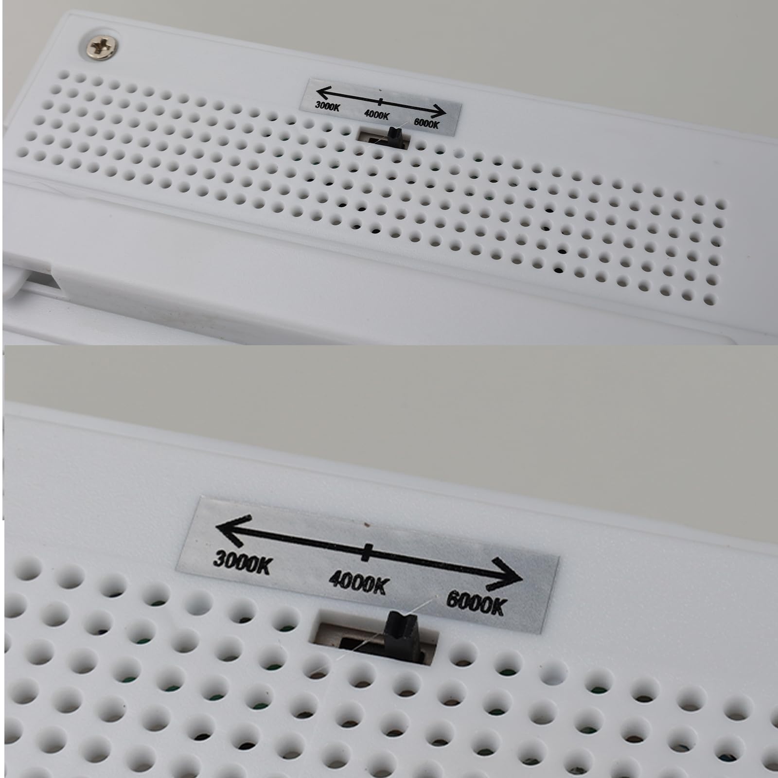 Alpinaluz Foco LED Blanco para Carril Monofásico 220V – 40W con CCT Ajustable 3000K/4000K/6000K – Proyector de Alta Potencia y Disipación de Calor – Orientable para Tiendas y Galerías