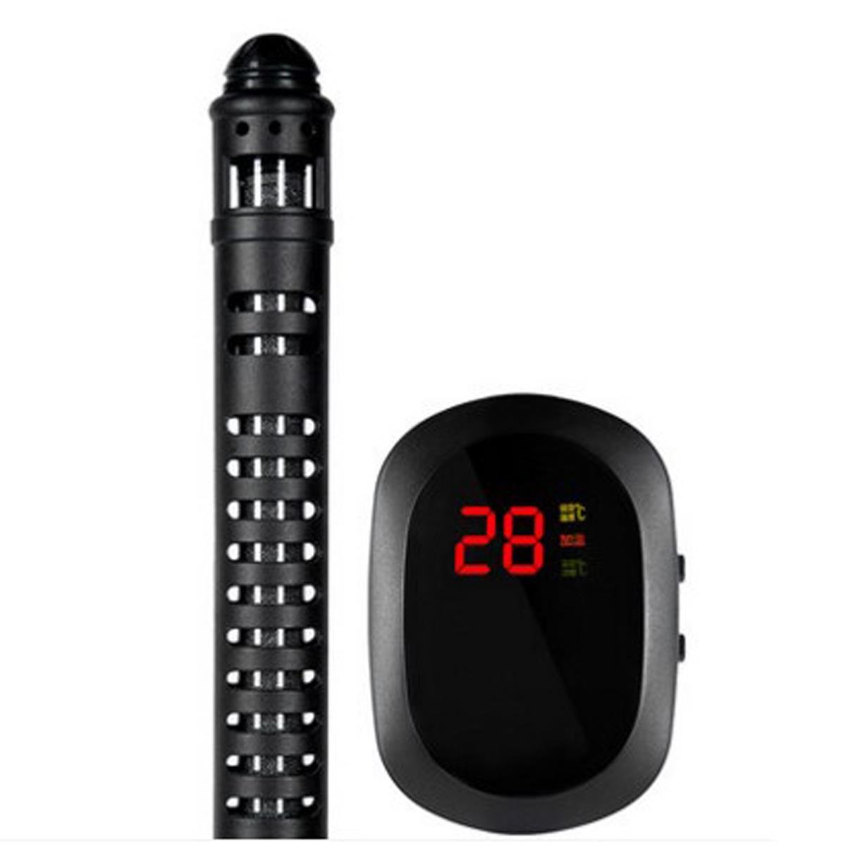 Riscaldatore Acquario In Titanio 500W Con Termostato Digitale - Per Vasche Da 300-400 Litri, Display LED