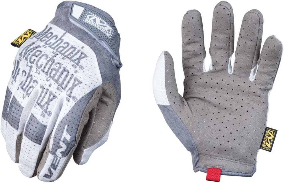 Mechanix WearSpecialty Vent Work Gloves (Large, Grey/White)