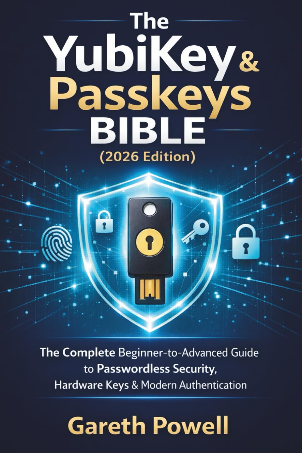 The YubiKey & Passkeys Bible 2026 Edition: The Complete Beginner-to-Advanced Guide to Passwordless Security, Hardware Keys & Modern Authentication      Paperback – Large Print, January 26, 2026