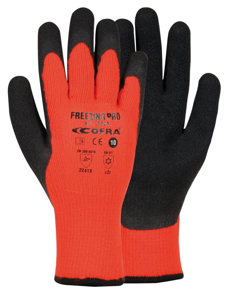 Guantes cofra de trabajo tamaño 9 10 ignífugos altas temperaturas -30 grados chimenea antideslizante construcción construcción baratos al aire libre protección agricultura almacén mantenimiento