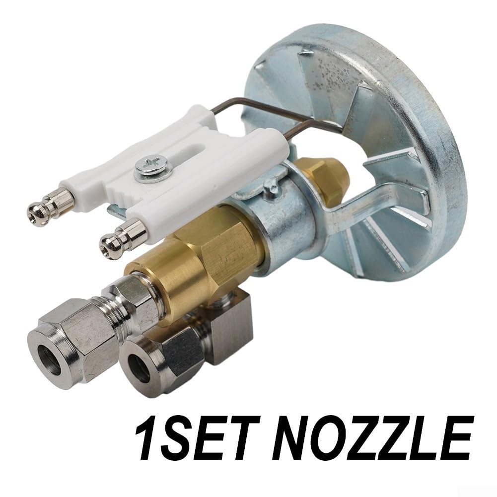 Ugello per bruciatori di oli esausti, sifone, ugello nebulizzatore ad aria, ugello a spruzzo, sifone, ugello a spruzzo per atomizzazione, bruciatore di combustibile, ugello per bruciatore di
